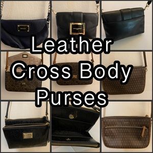 Leather Cross Body Purses